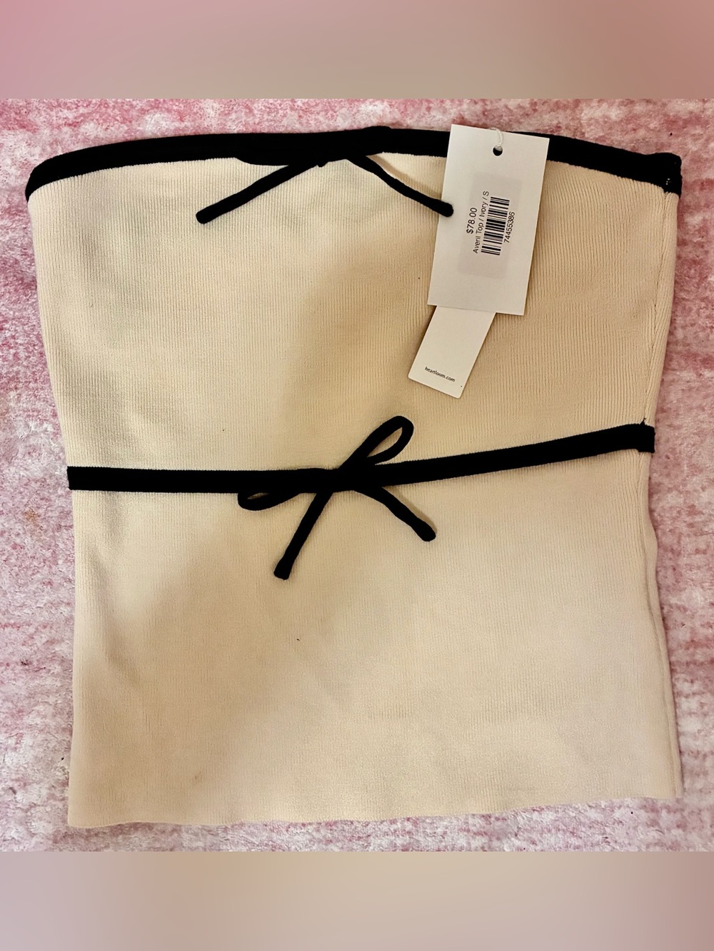 Averil Top in Ivory HEARTLOOM